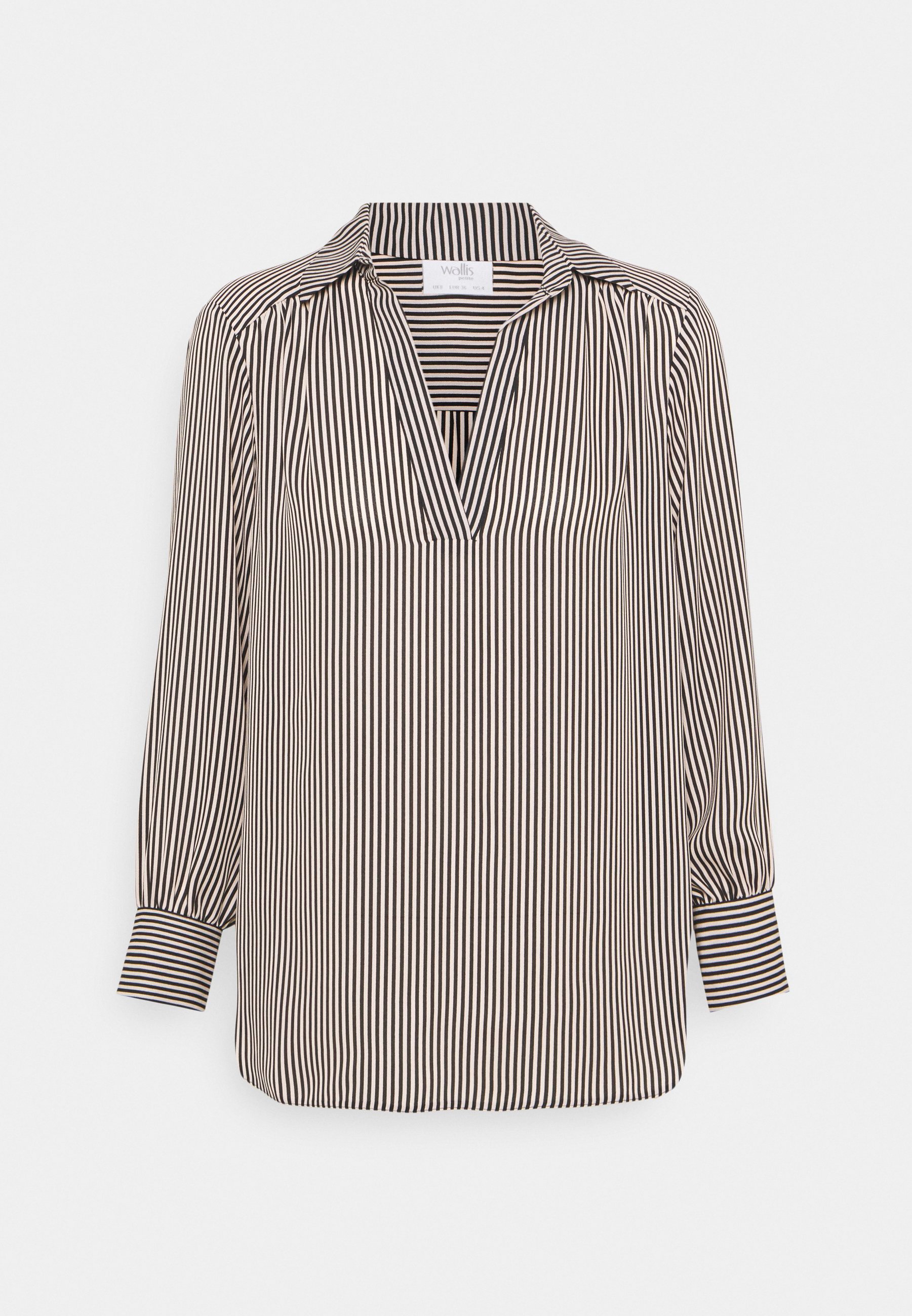 Wallis Petite STRIPE - Blouse - black 