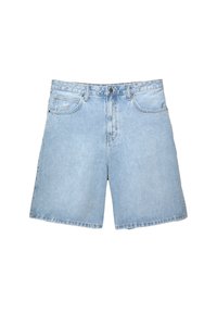 LOOSE BAGGY- BERMUDA  - Kratke hlače od trapera - blue denim