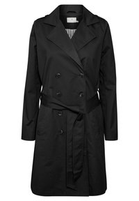 Kaffe Trench - mottled black