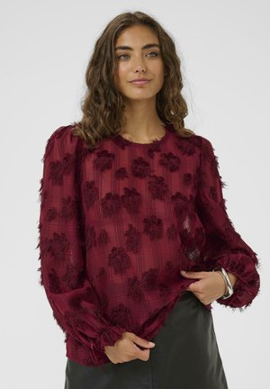 Bluse - zinfandel