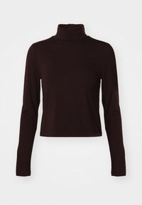 LS TURTLENECK - Ilgarankovis viršutinės dalies drabužis - espresso