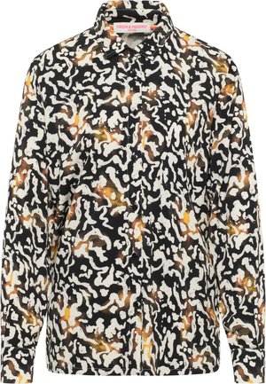 Frieda & Freddies Overhemdblouse - schwarz weiss