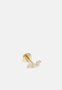 SINGLE EARRING PIERCING CURVY  - Naušnice - yellow gold-coloured