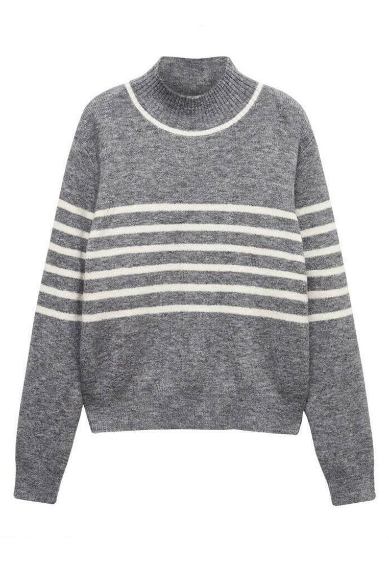 Tissu Jersey Coton Gris Chiné - 2 Mètres De Long - Neuf Pour Couture