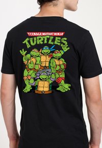 Henry Tiger TEENAGE MUTANT NINJA TURTLES TURTLE GROUP - T-shirt med print - black