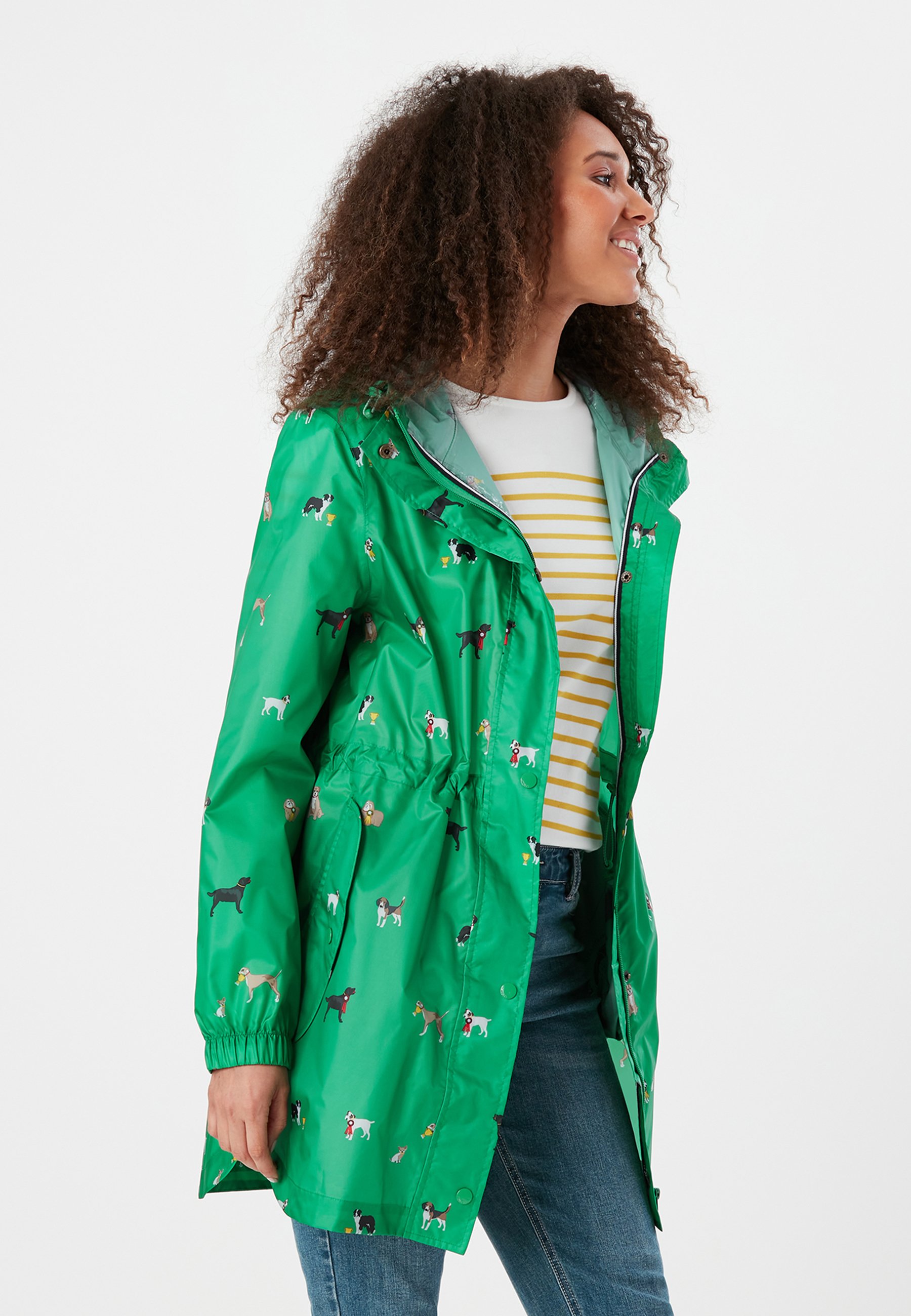 Tom Joule Parka - grüne hunde/verde - Zalando.es