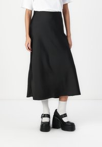 GAP PULL ON SKIRT - Jupe longue - black