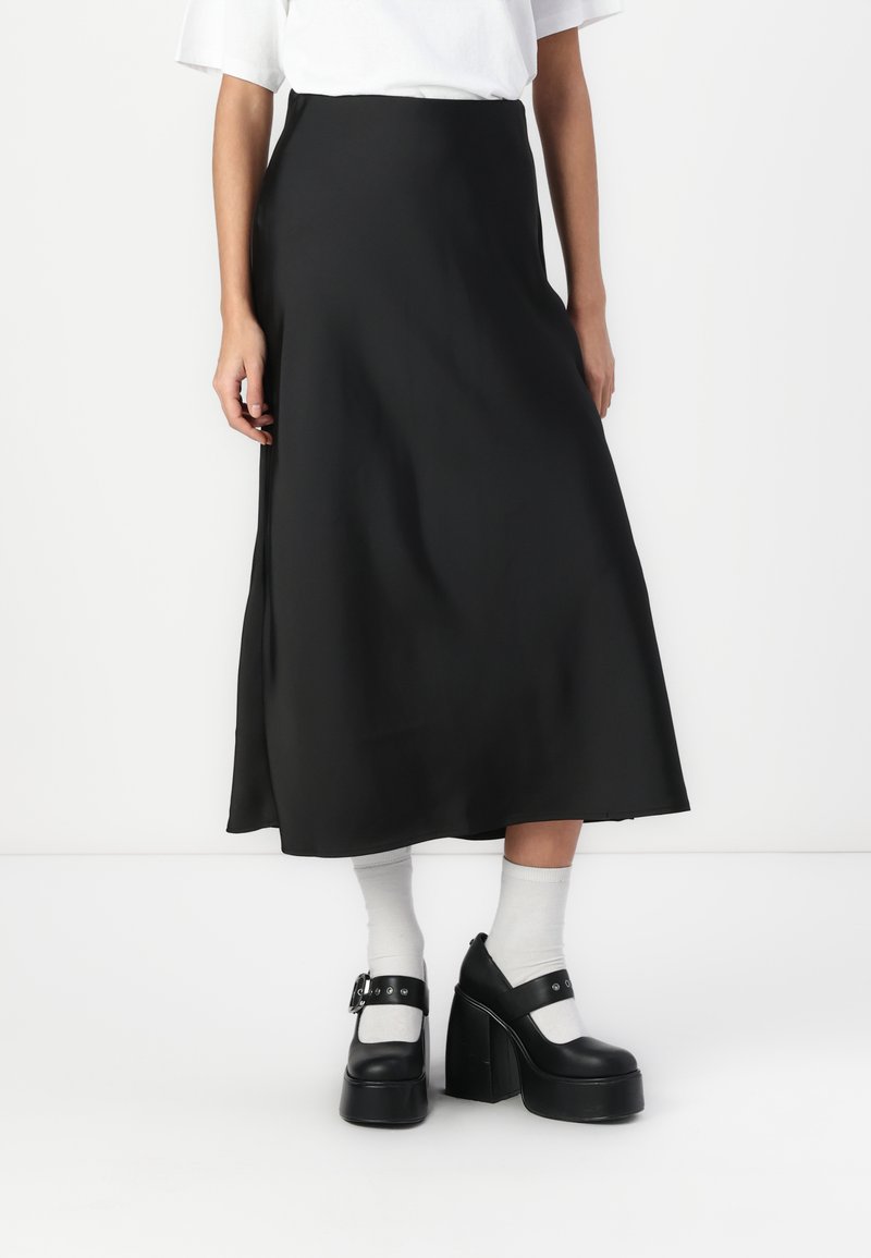GAP PULL ON SKIRT - Jupe longue - black