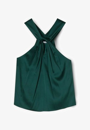 Motivi, CON DRAPPEGGIO - Bluse - verde