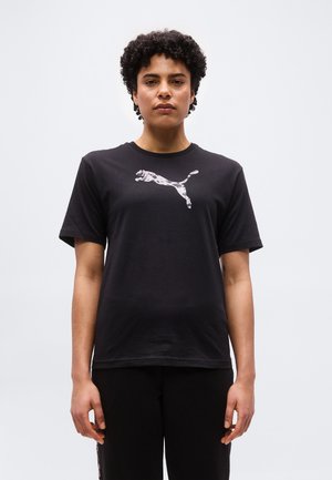 GRAPHIC ANIMAL TEE - Μπλουζάκι με στάμπα - black