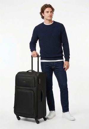 smartbox, EDITION 04 4 ROLLEN TROLLEY 78 CM MIT DEHNFALTE UNISEX - Wheeled suitcase - black