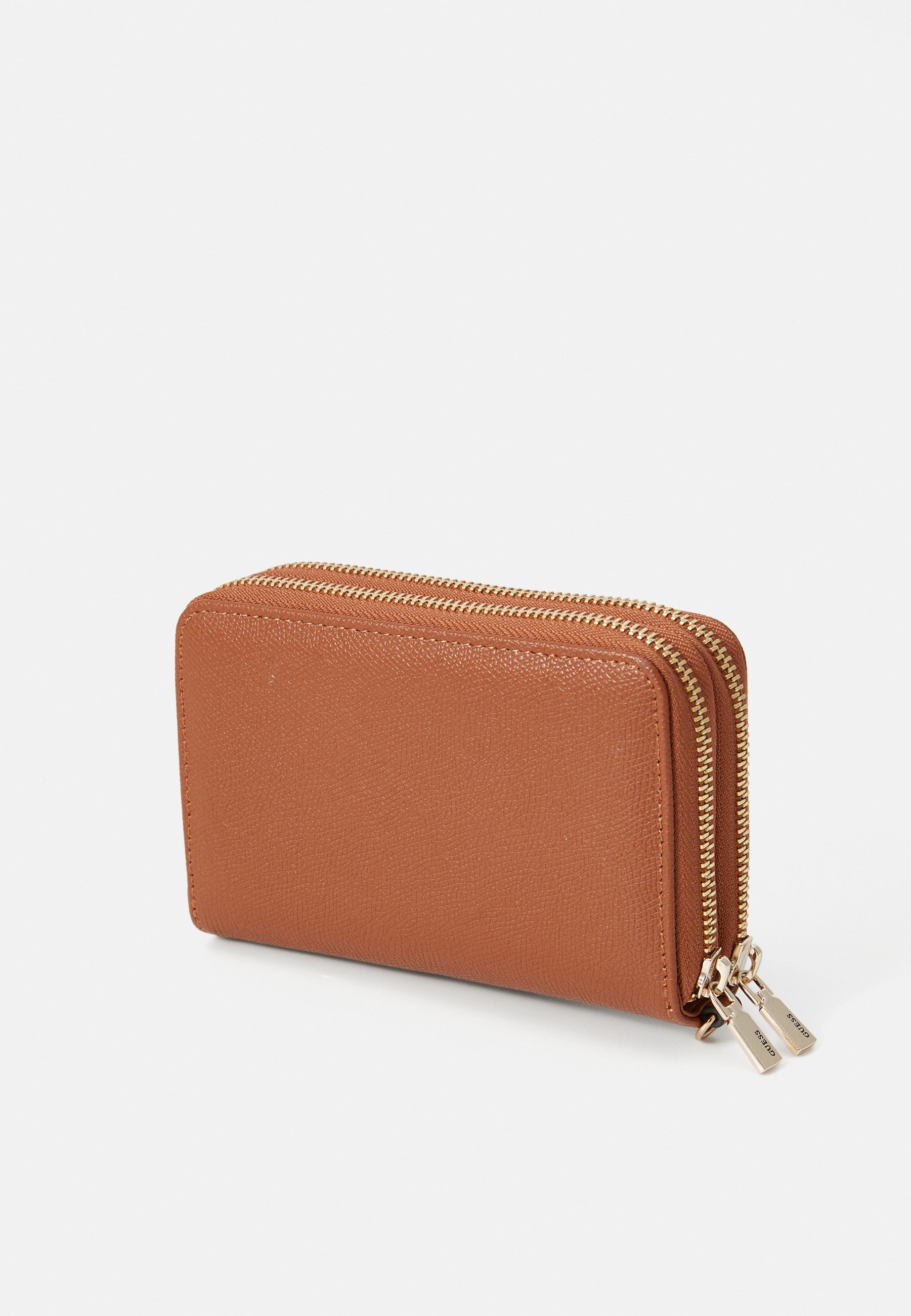 Porte-cartes GUESS Amourtte SLG - Double Zip, Cuir De Qualité, Protection RFID - Format Compact Pour Poche Ou Sac - 6