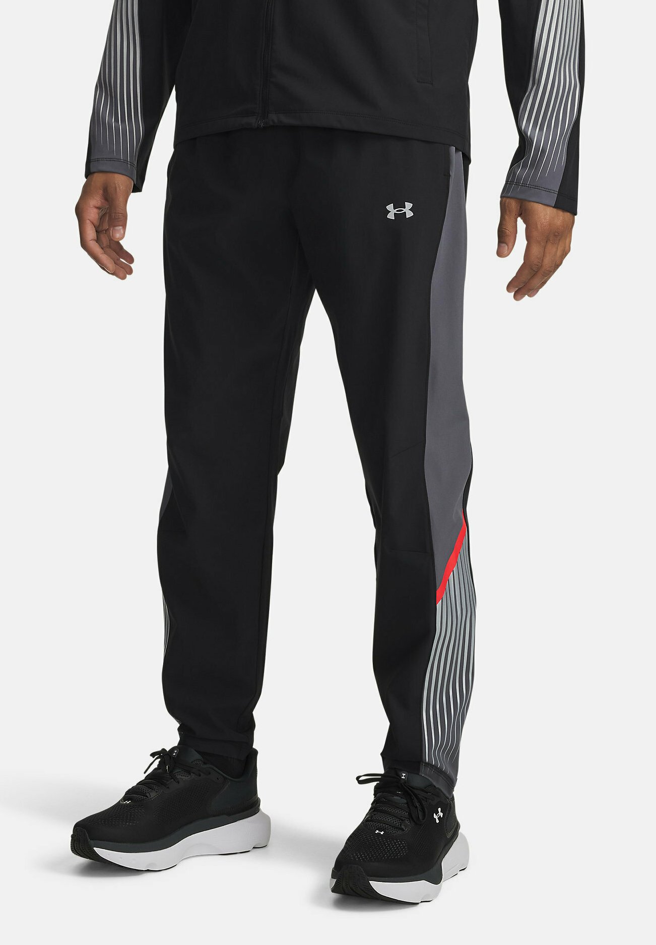 Under Armour VELOCITI STORM Pantaloni sportivi black/nero