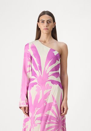 LUANA DRESS - Robe de jour - warm white/pink punc