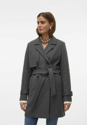 VMPOPAMY  - Trentšmantel - dark grey melange