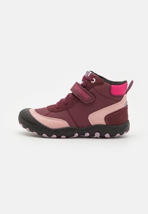 viking Uniseks kinderen Track Mid WP 2v wandelschoenen, Lila aubergine, 27 EU