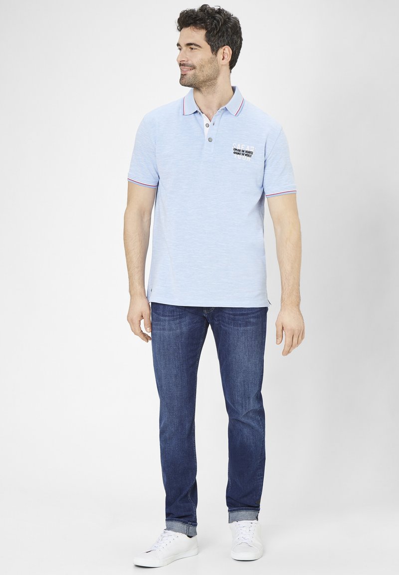 Herren Skinny Fit | Paddock's DUKE Jeans Straight Leg dark blue stone moustache/blue denim - UF35722 Herren Skinny Fit | Paddock's DUKE Jeans Straight Leg dark blue stone moustache/blue denim - UF35722