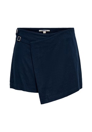 ONLY, ONLGOA Linen Short - Shorts - navy blazer