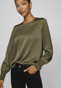 VILA Blouse - dusty olive