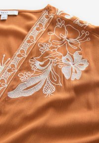 Next EMBROIDERED COVER-UP  - Nyári dzseki - rust brown