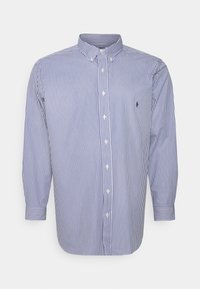 Não selecionado, navy/white