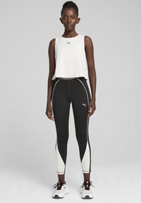 Puma SLEEVELESS TANK SHORT - Top - vapor gray