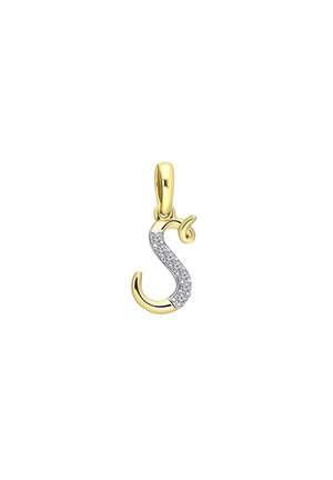 ALPHABET MIT DIAMANT - Pendentif - gold coloured