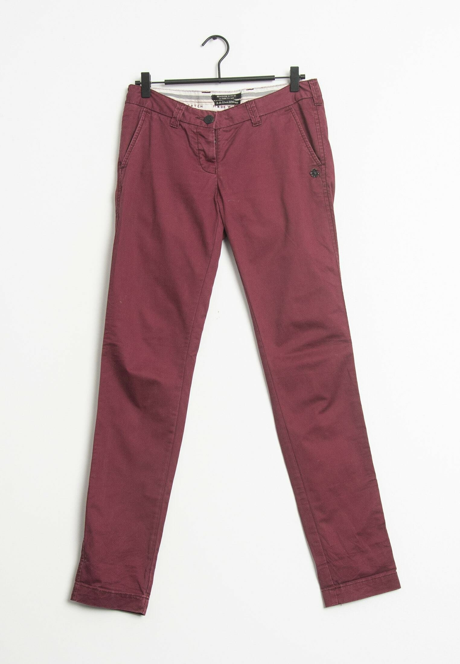 Maison Scotch Pantalones chinos - red/rojo - Zalando.es