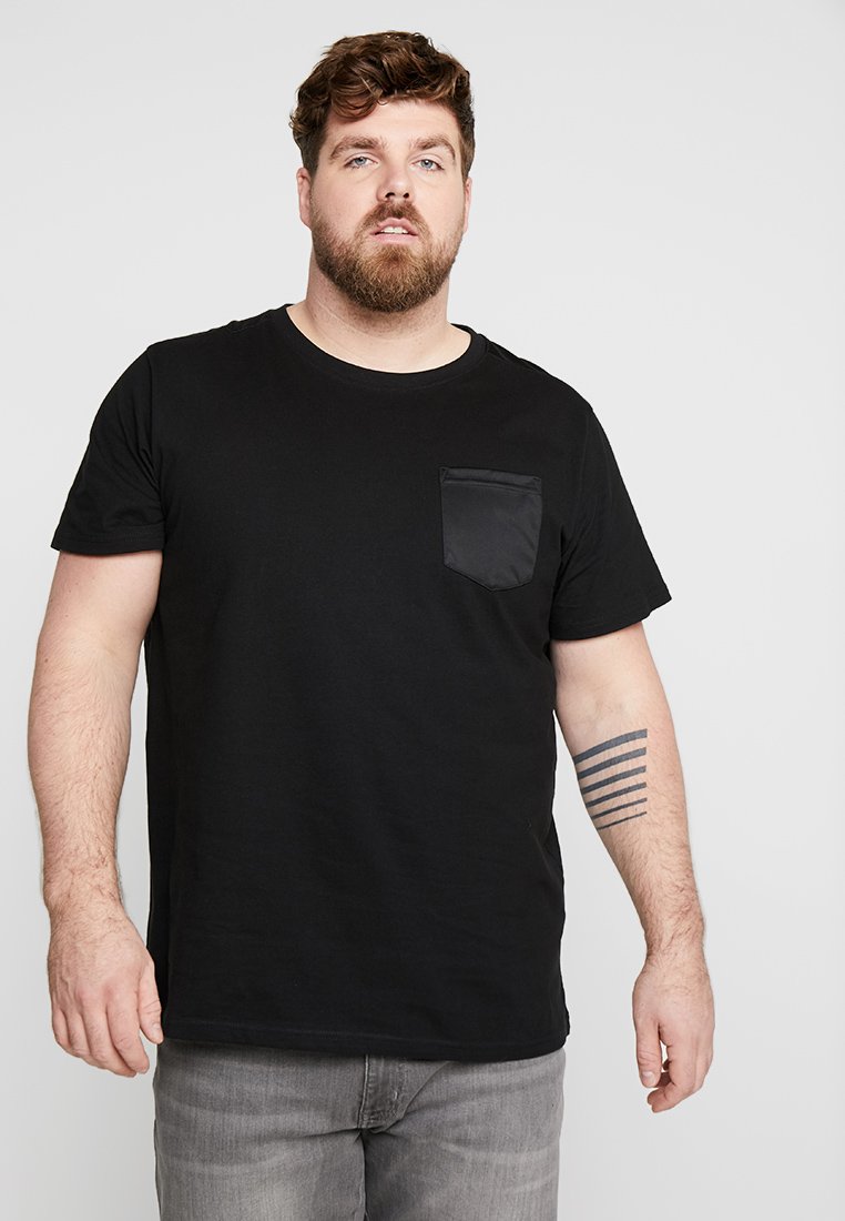 Urban Classics BASIC TEE 2 PACK - Camiseta Básica - Black/negro