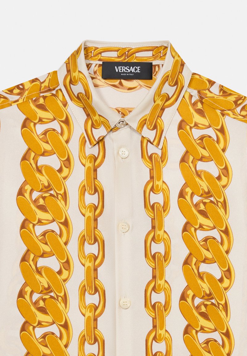 Versace FORMAL TREASURE KIDS UNISEX - Shirt - bone/gold coloured/white -  Zalando.ie