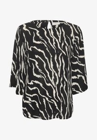 Wybrany, black antique zebra print