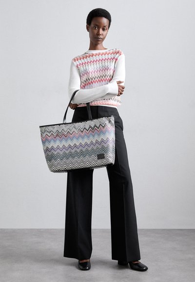 Missoni SHOPPING MEDIUM - Tote bag - multicolor/nero