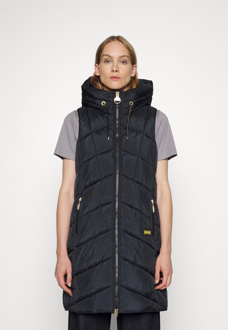 Barbour International RAFAELA GILET Veste sans manches black/noir ZALANDO.BE