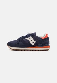 Unselected, navy/white