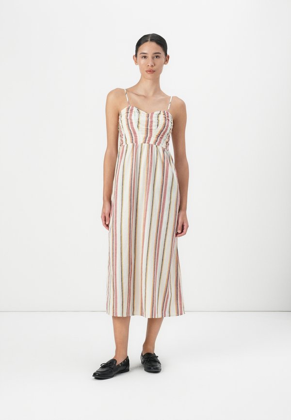 OBJKAREN MIDI DRESS - Maxi dress - sandshell