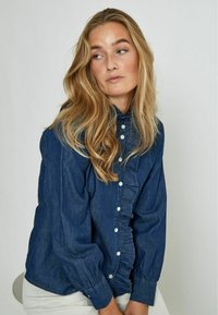 Desires Hemdbluse - mid blue denim