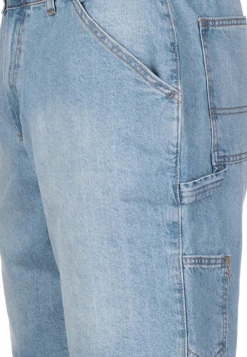 Herren Skinny Fit | Urban Classics CARPENTER Jeans Shorts lighter washed/blau - SS60506 Herren Skinny Fit | Urban Classics CARPENTER Jeans Shorts lighter washed/blau - SS60506