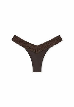 Intimissimi, 80S-STYLE BRAZILIAN - Tanga - brown