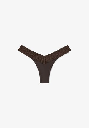 Intimissimi, 80S-STYLE BRAZILIAN - Tanga - brown