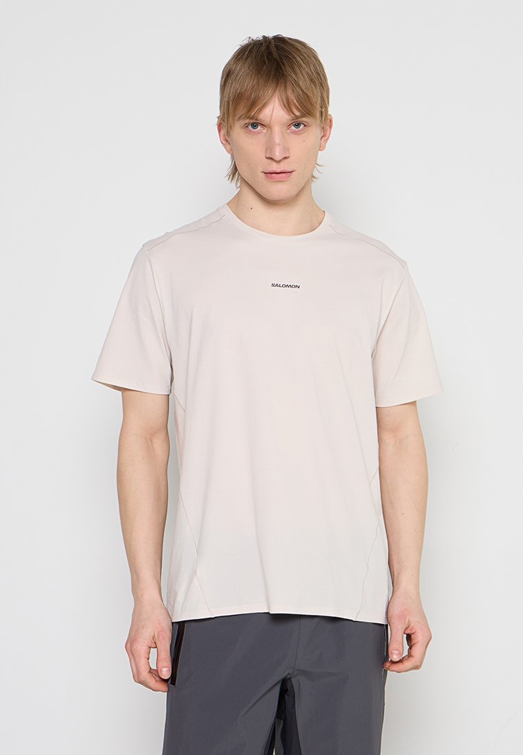 Salomon Sport T-shirt lichtgrijs
