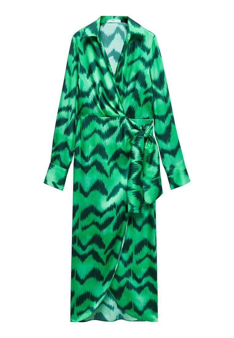 Mango Jurk groen
