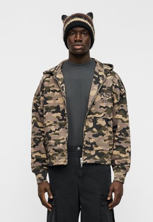 HALEN CAMO - Φούτερ με φερμουάρ - green