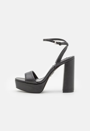 Steve Madden LESSA - Platåsandaler - black