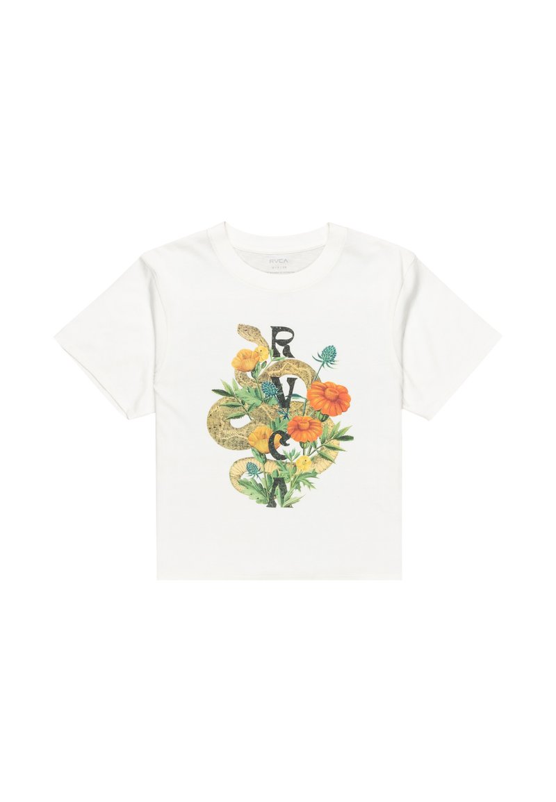 RVCA T-shirt print wit RVCA T-shirt print wit