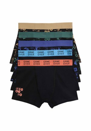 Marks & Spencer, 5 PACK - Kurze Boxershorts - black mix