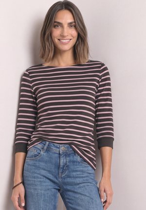Street One 3/4-ARM SHIRT MIT BOAT NECK UND STREIFEN - T-shirt à manches longues - vintage blush