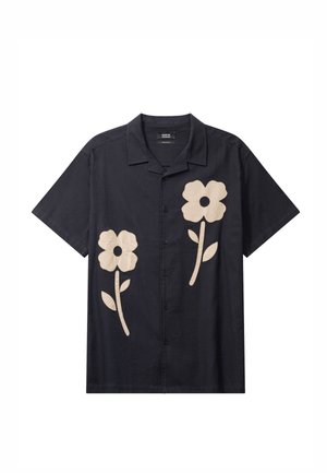Clean Cut Copenhagen, BOWLING FELIZ S/S SHIRT - Chemise - dark navy