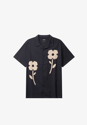 Clean Cut Copenhagen, BOWLING FELIZ S/S SHIRT - Chemise - dark navy