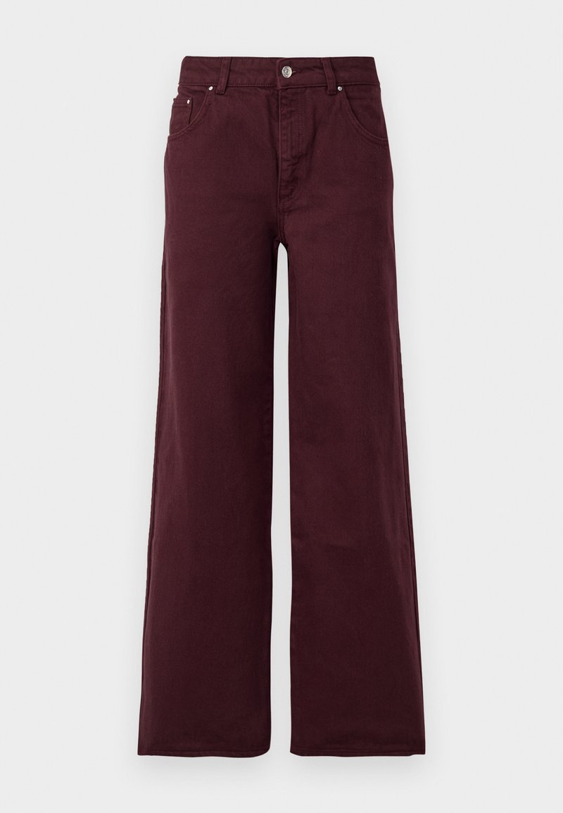 CLAUDIE PIERLOT Wide leg donkerrood
