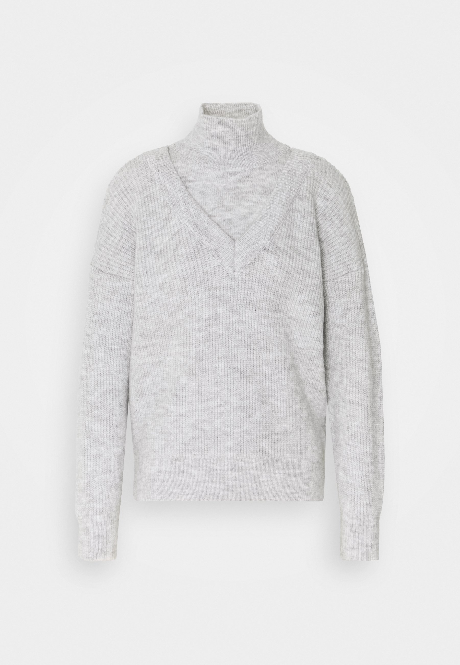 Vila VILUPPA Trui medium grey melange Zalando.nl Vila Trui light grey melange Zalando.nl